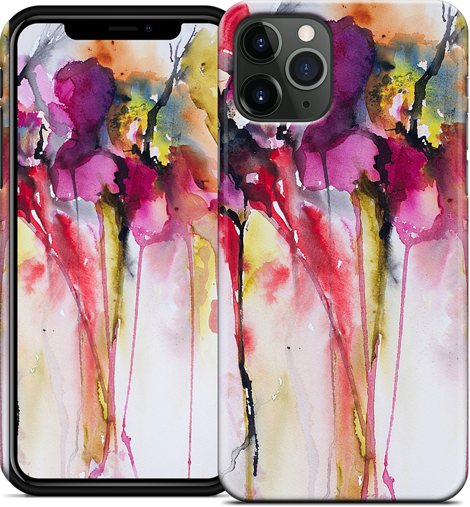 Fallen Flowers iPhone Case