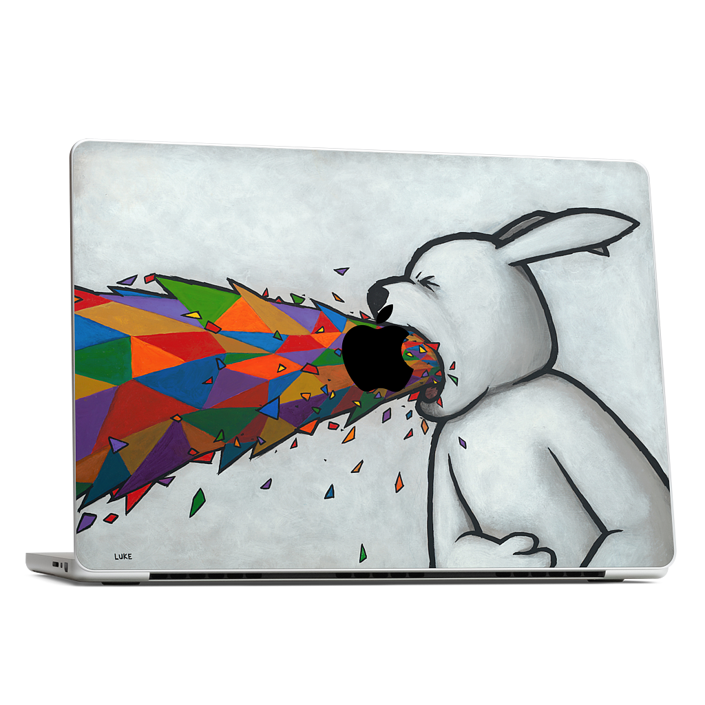Some Trends Want To Make Me Puke MacBook Skin