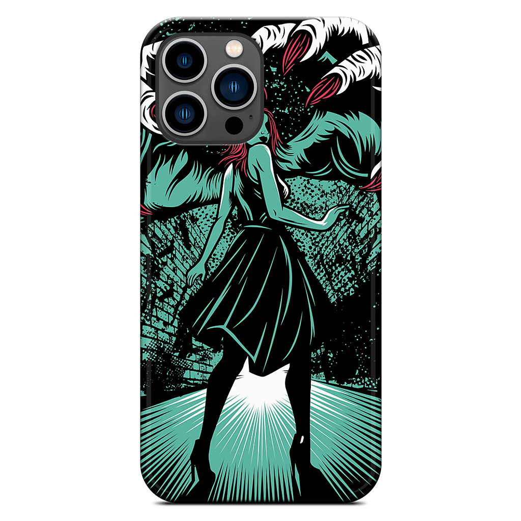 Molly vs The Zombie iPhone Case