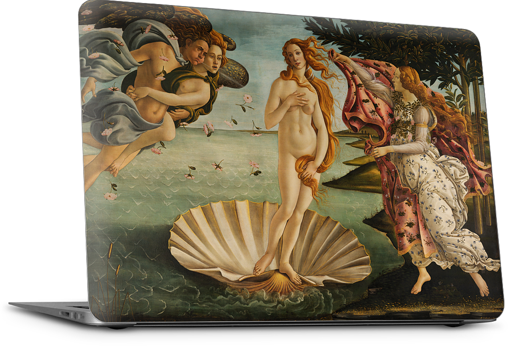 The Birth of Venus MacBook Skin