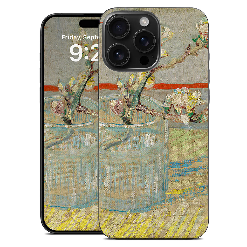 Spring of Flowering Almond in a Glass iPhone Skin