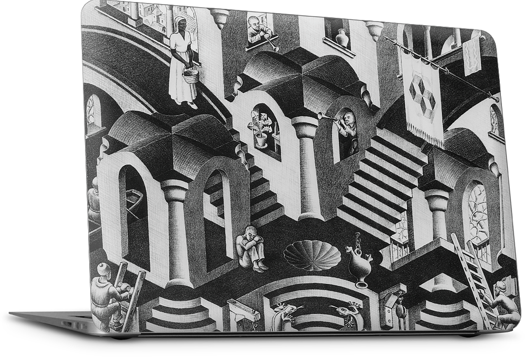 Concave and Convex MacBook Skin