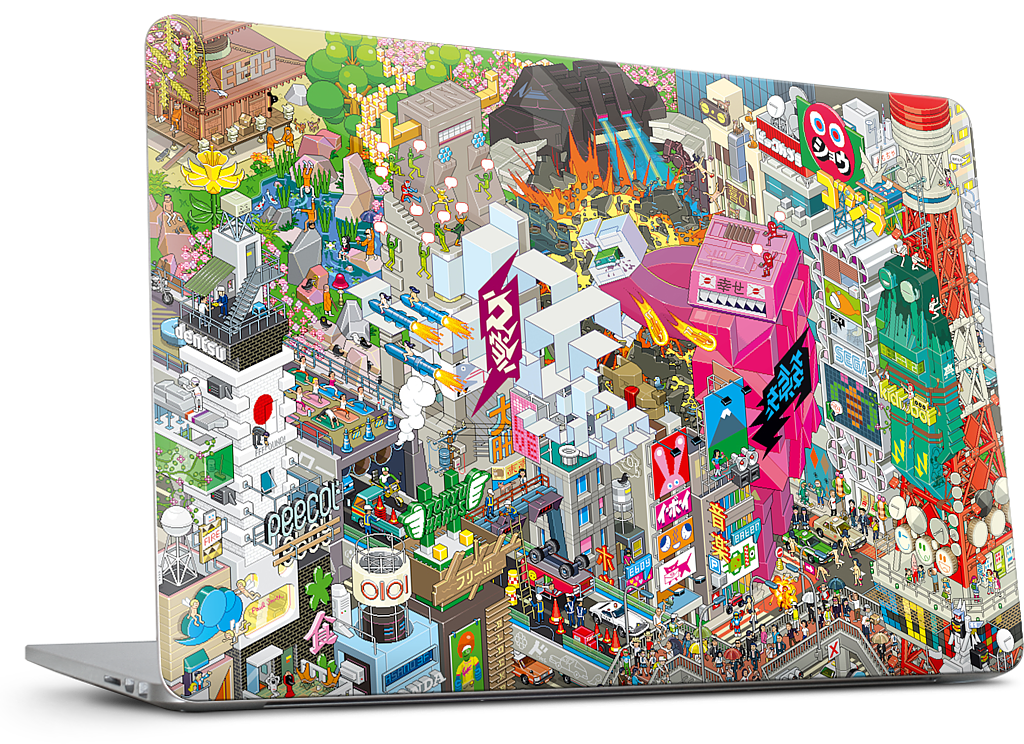 Tokyo MacBook Skin