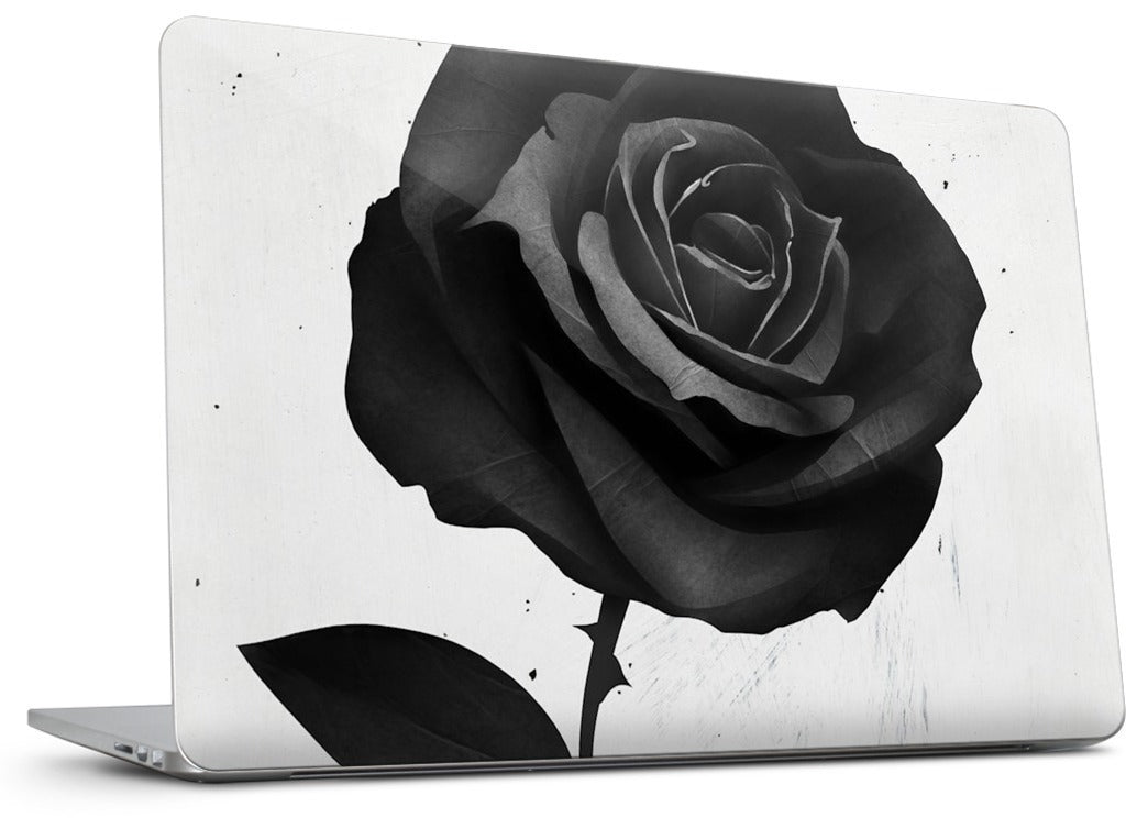 Fabric Rose MacBook Skin