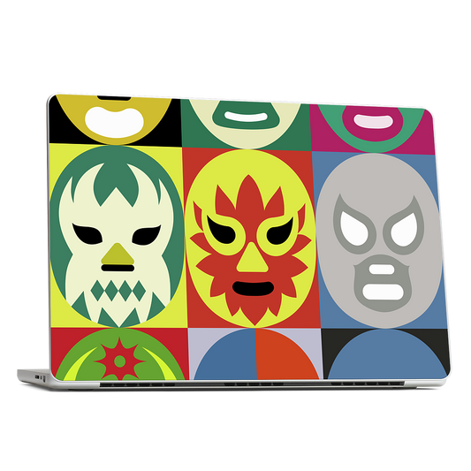 Lucha Libre MacBook Skin