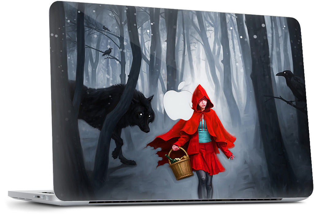 Little Red Riding Hood MacBook Skin