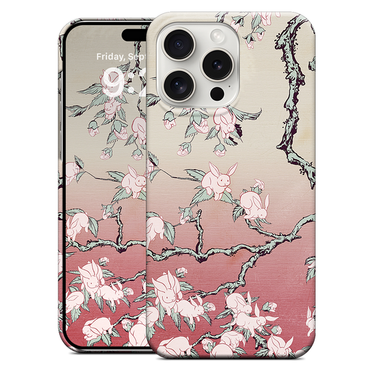 Bunny Blossom iPhone Case