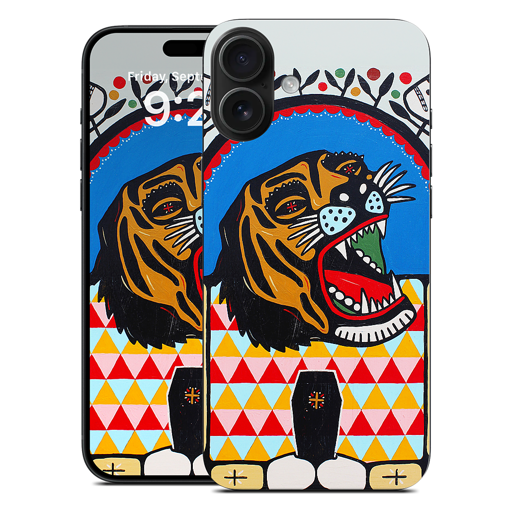 Tiger Coffin iPhone Skin