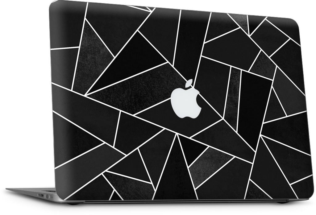 Black Stone MacBook Skin
