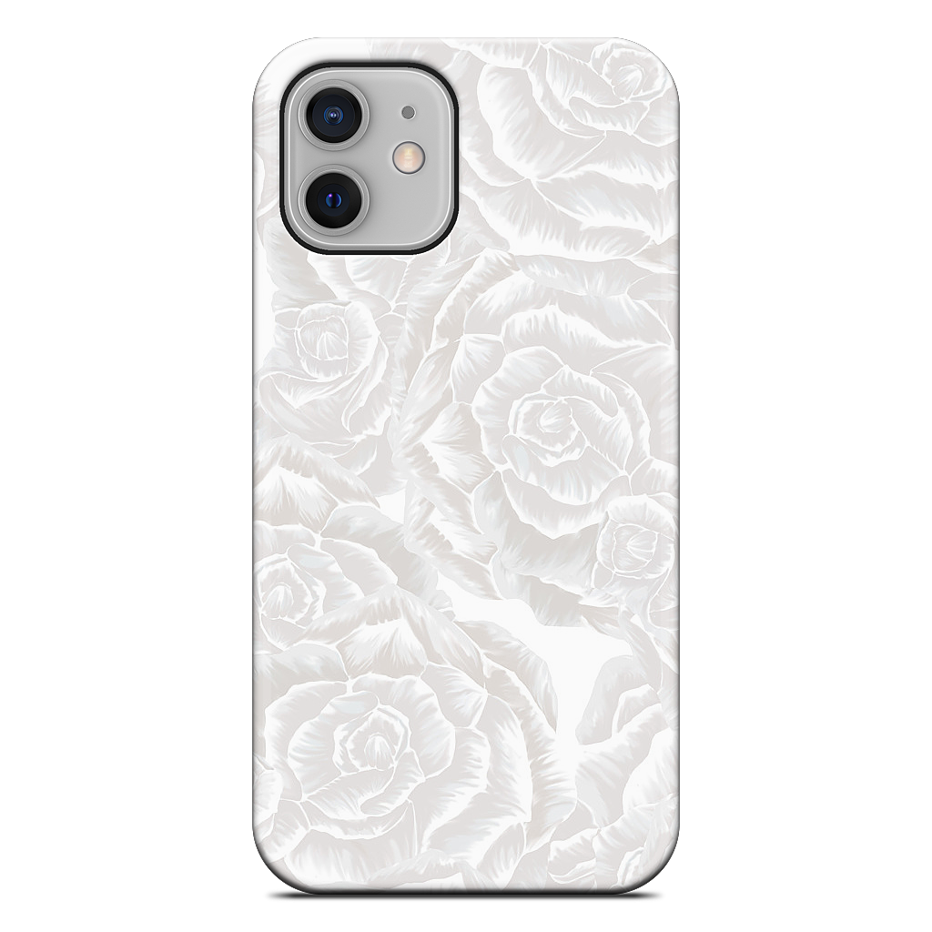 White Rose iPhone Case