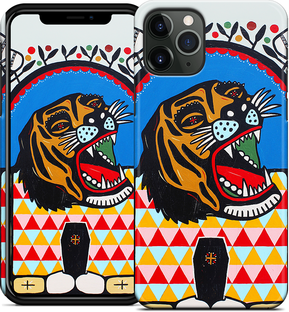 Tiger Coffin iPhone Case
