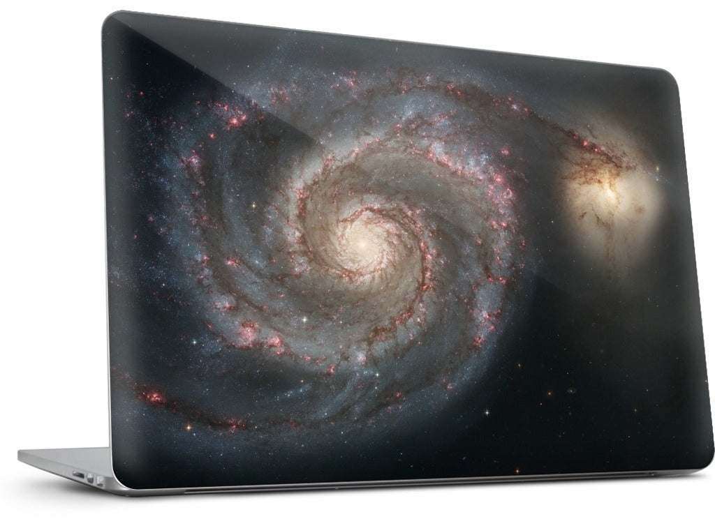 The Whirlpool Galaxy MacBook Skin