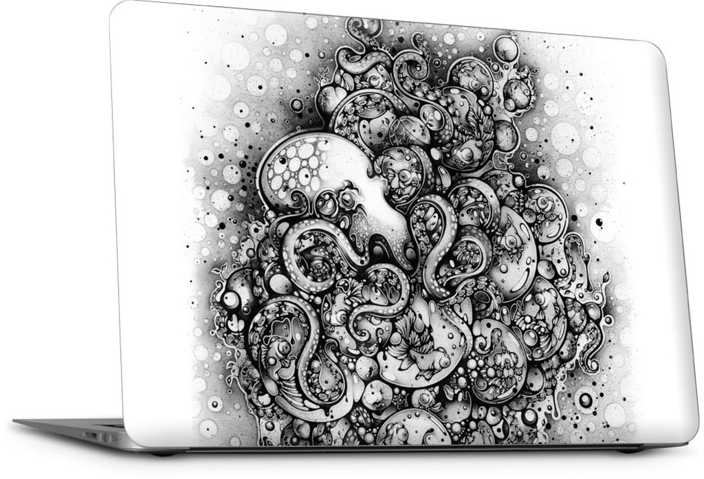 A Curious Embrace MacBook Skin
