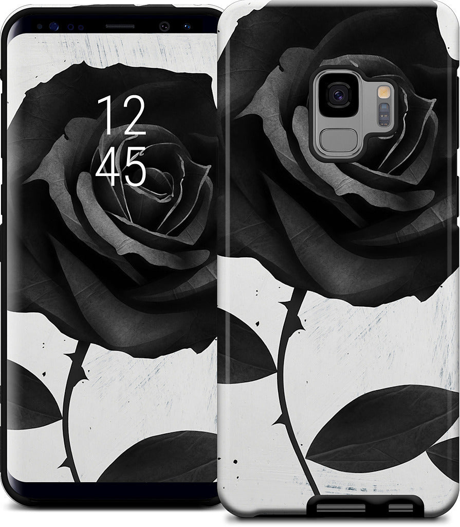 Fabric Rose Samsung Case