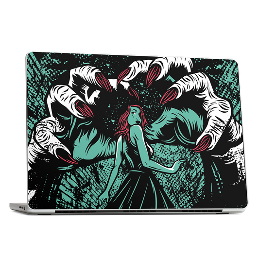 Molly vs The Zombie MacBook Skin