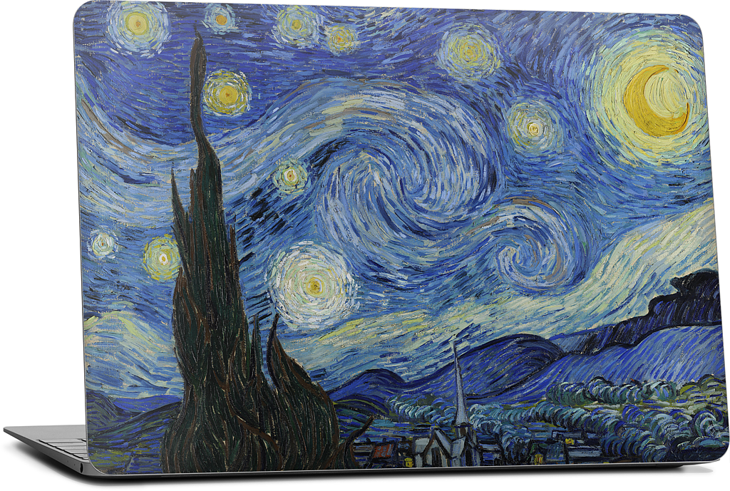Starry Night MacBook Skin
