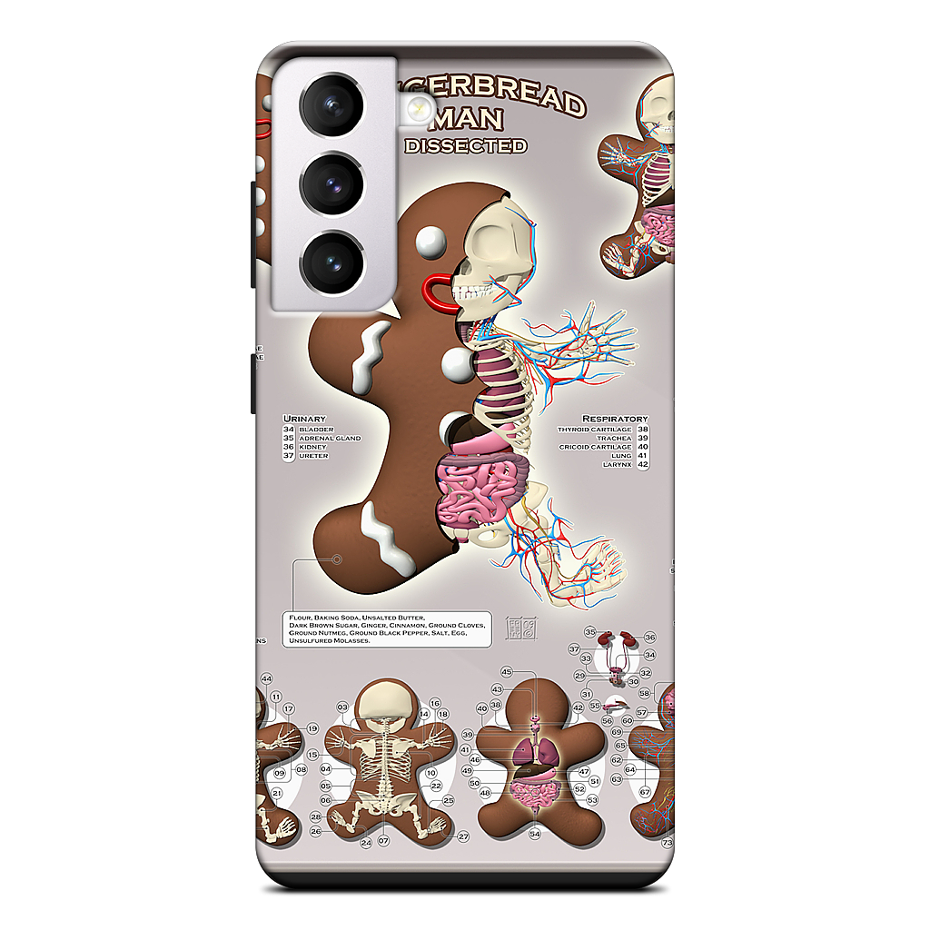 Gingerbread Man Dissected Samsung Case