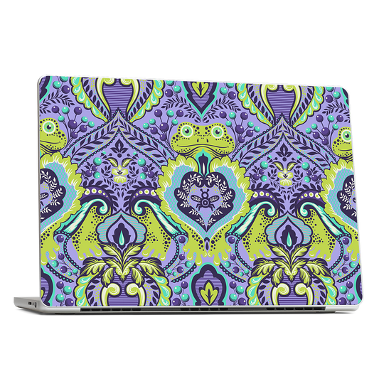 Frog Prince Orchid MacBook Skin