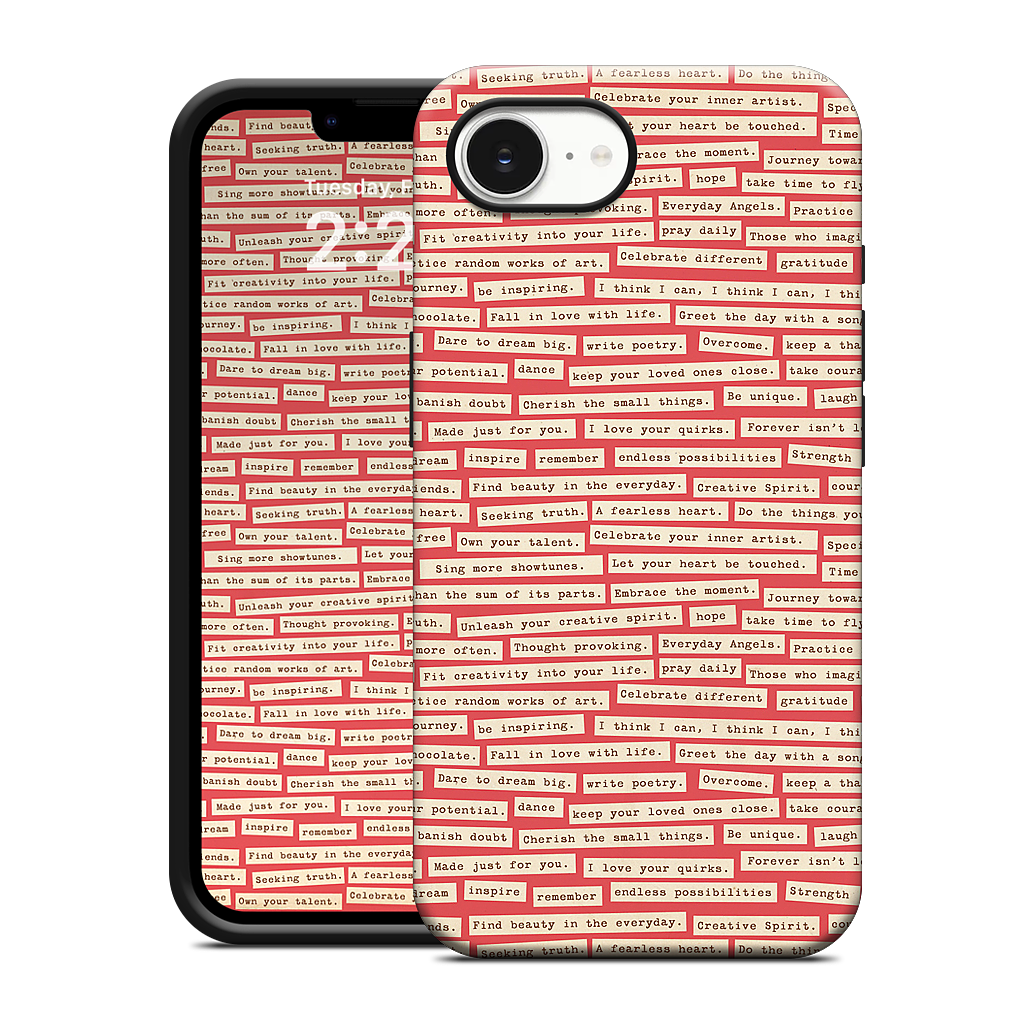 Happy Thoughts iPhone Case