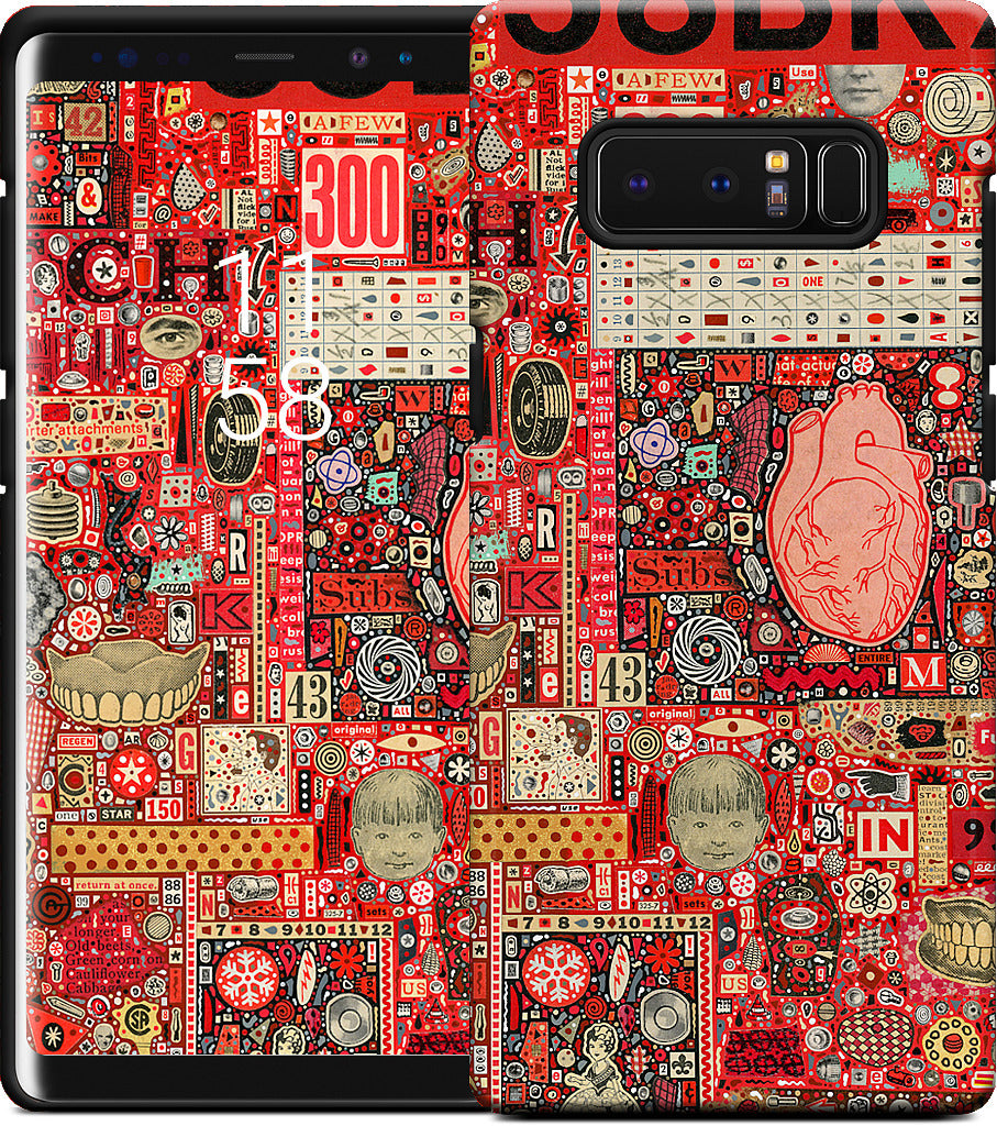 Big Numbers - Heart and Teeth Samsung Case