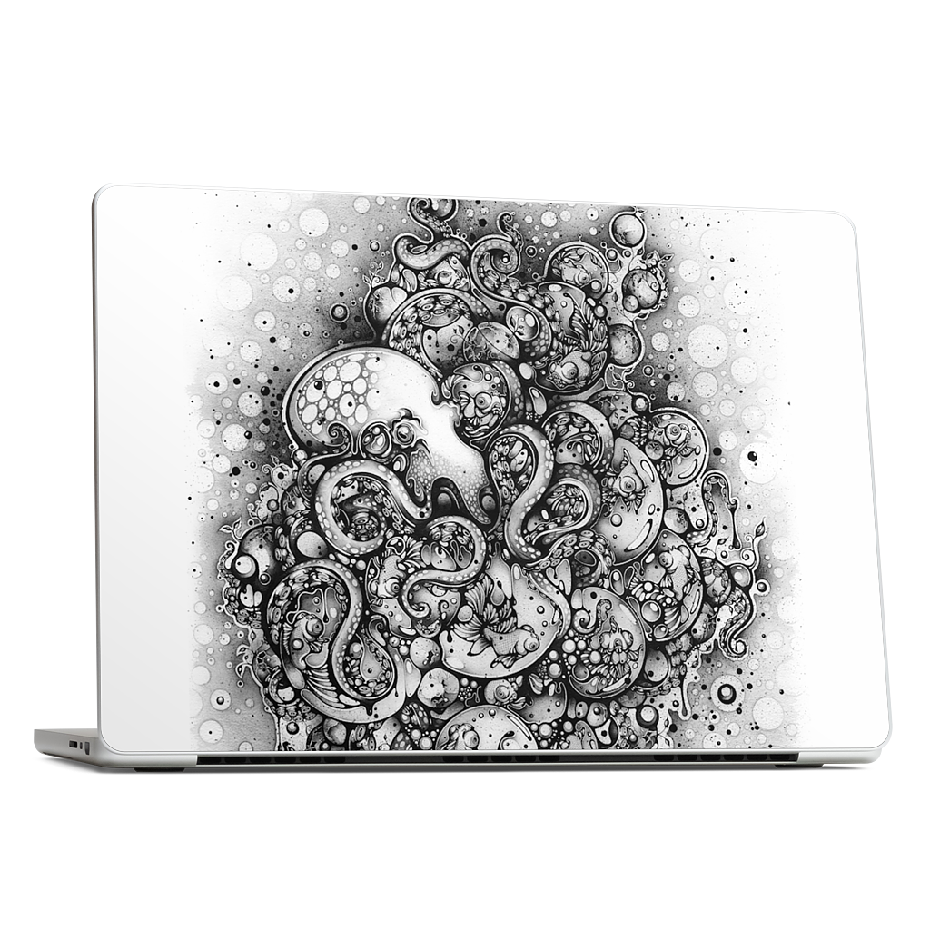 A Curious Embrace MacBook Skin