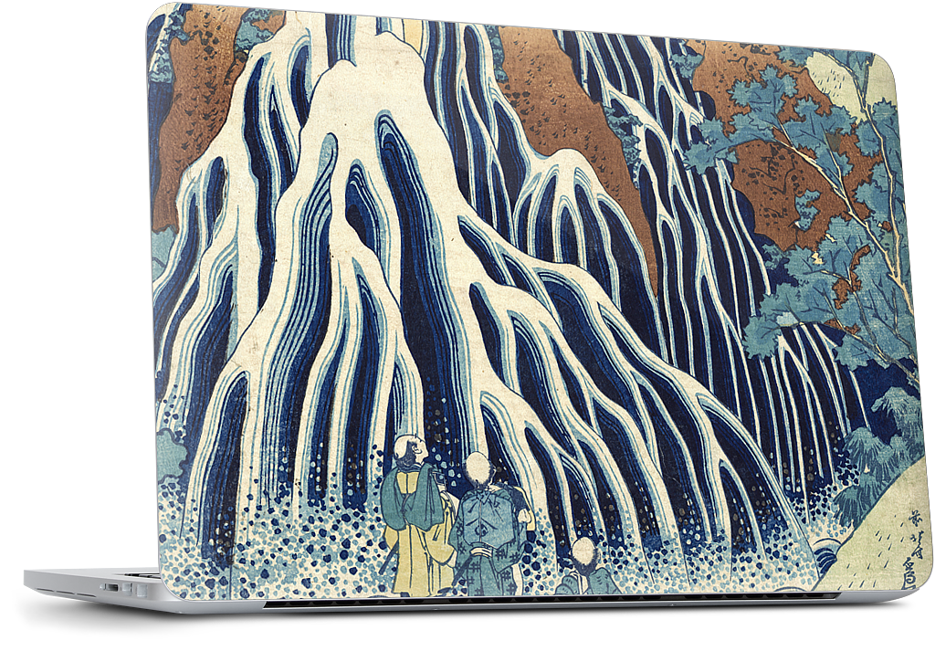 The Kirifuri Waterfall at Mt. Kurokami MacBook Skin