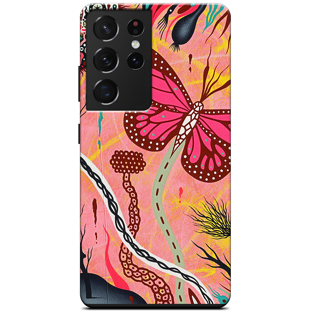 The Pink Opaque Samsung Case