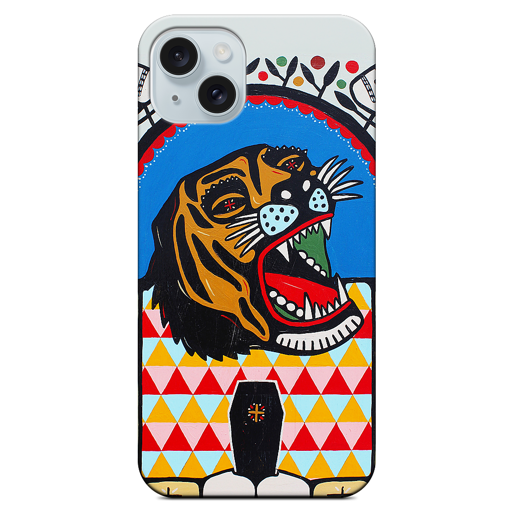 Tiger Coffin iPhone Case