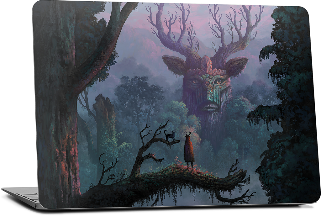 Face of the Ancient MacBook Skin