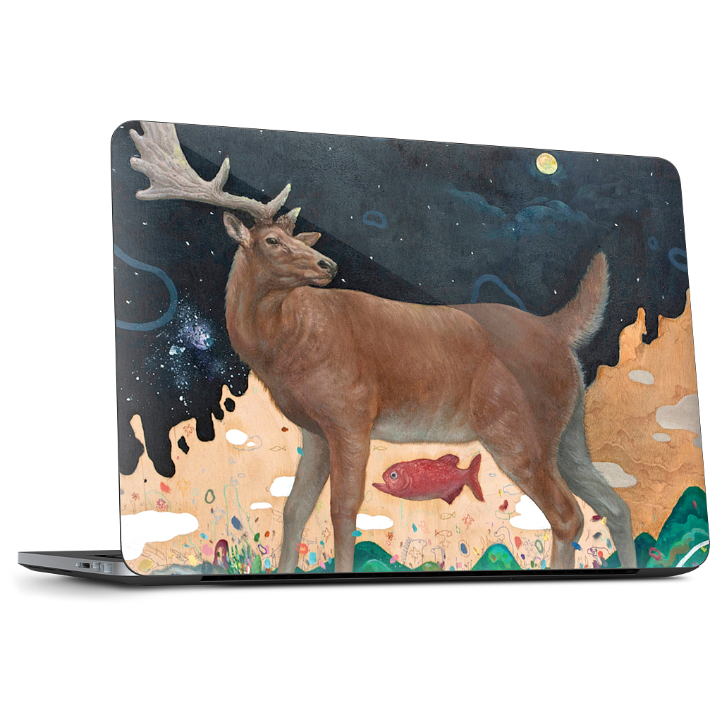 A Relieved Deer Dell Laptop Skin