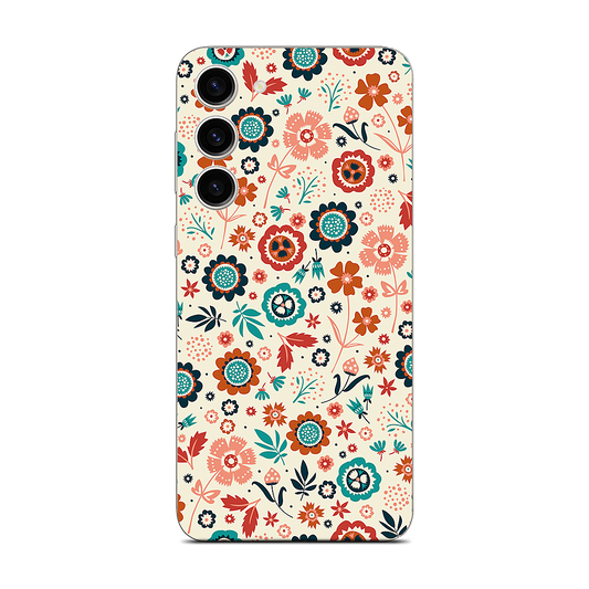 Folk Flowers Samsung Skin