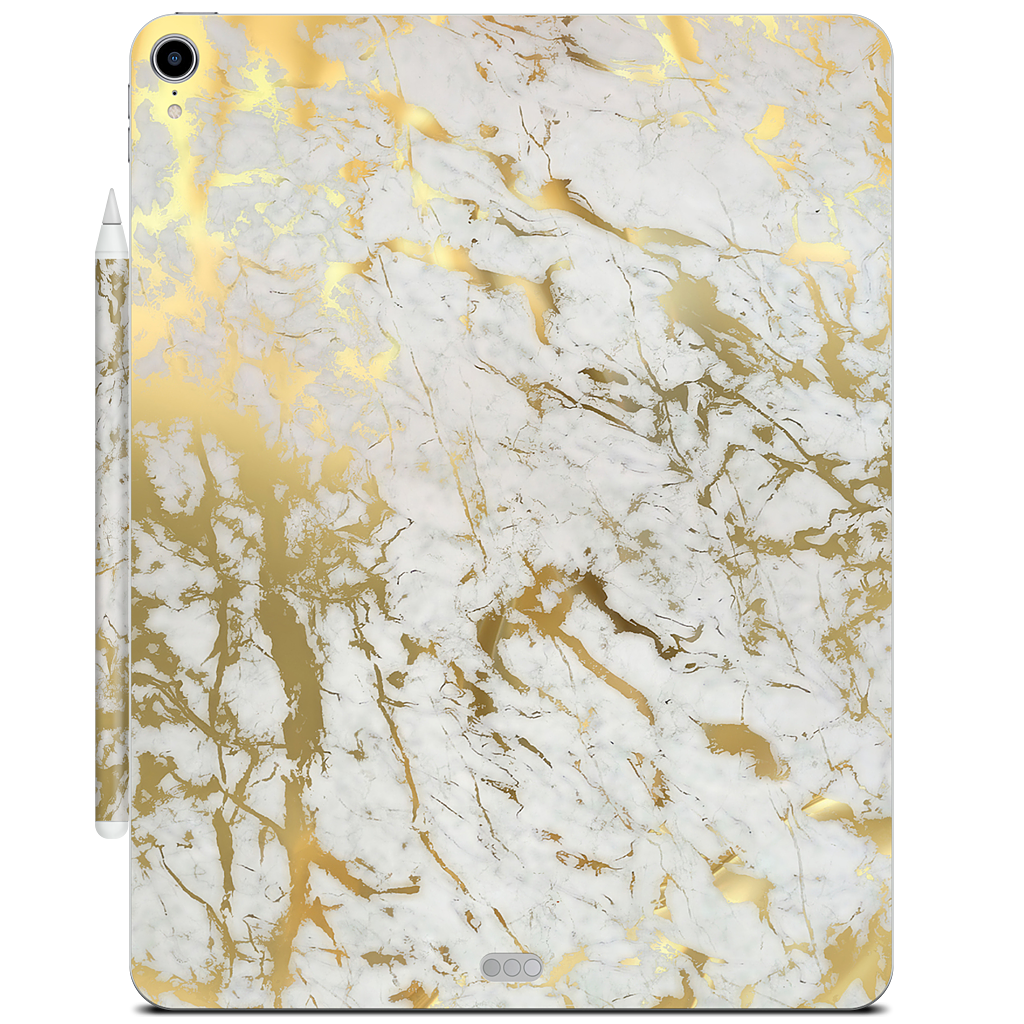 Gold Marble iPad Skin