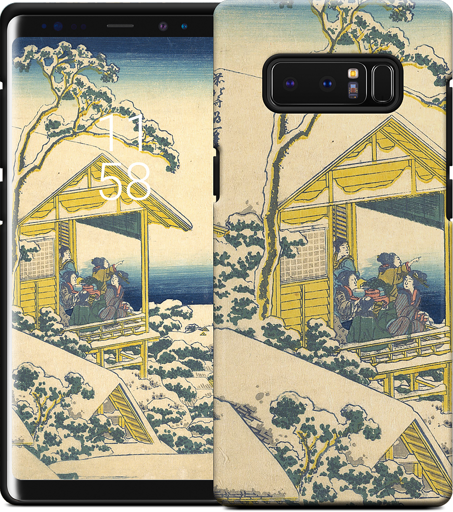 Morning After the Snow at Koishikawa in Edo (Koishikawa yuki no ashita) Samsung Case