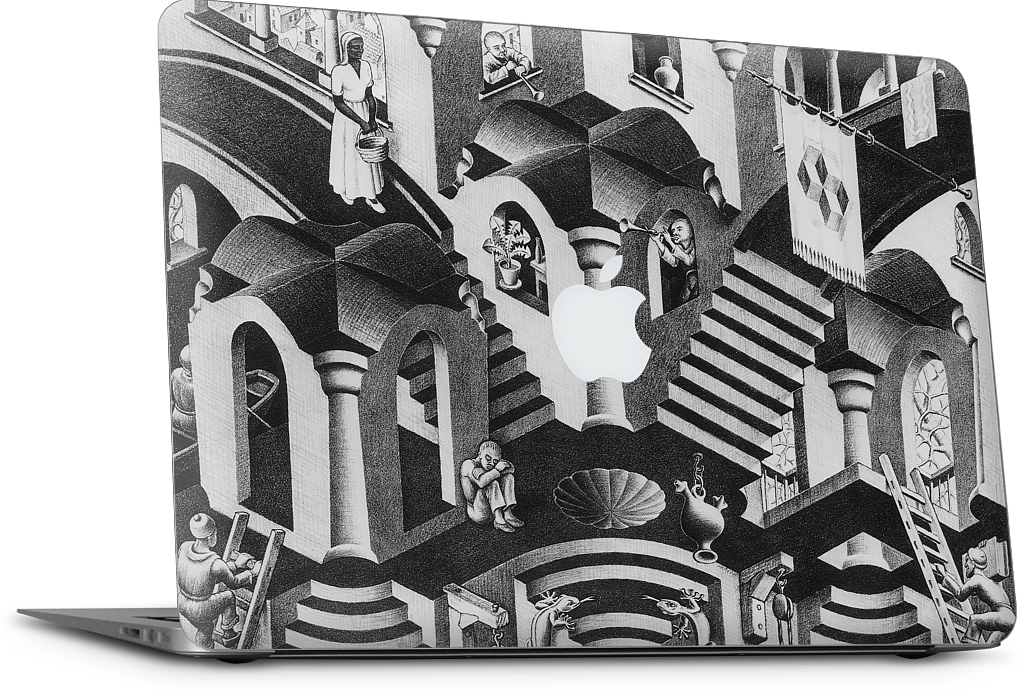 Concave and Convex MacBook Skin