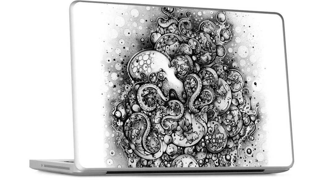 A Curious Embrace MacBook Skin