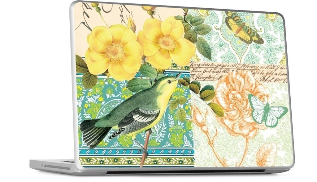 Yellow Bird MacBook Skin