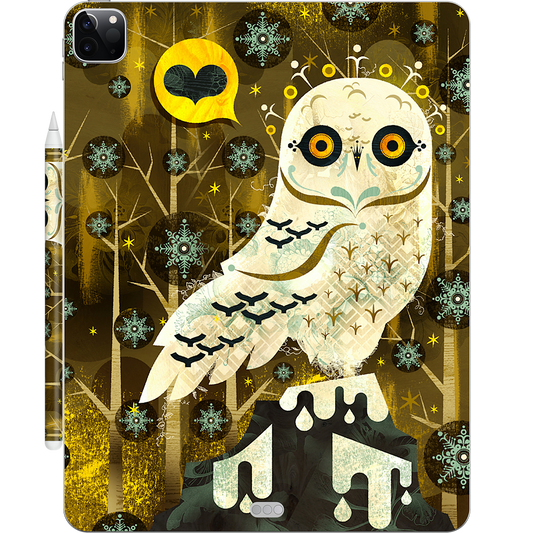Snowy Owl iPad Skin