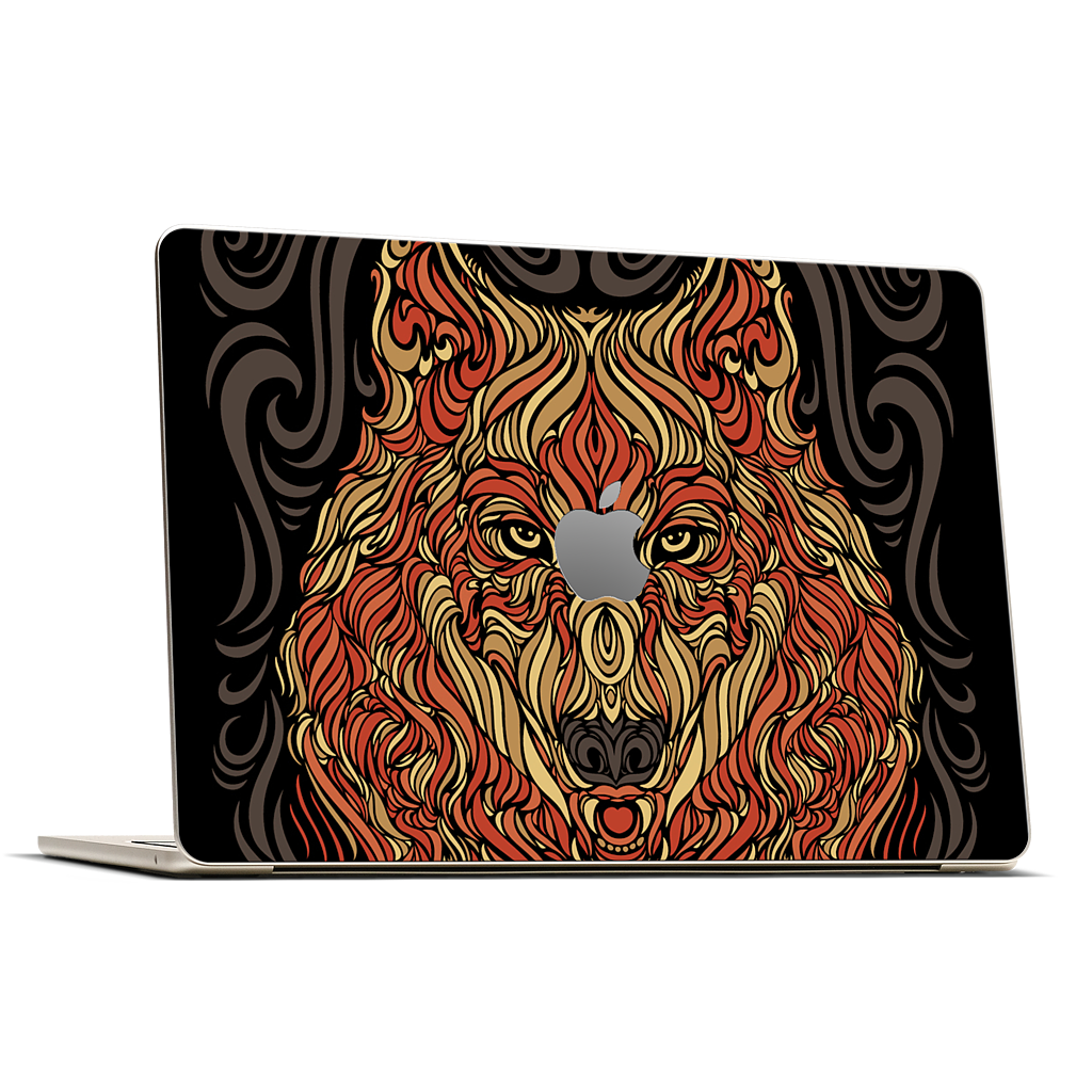 The Lone Wolf MacBook Skin