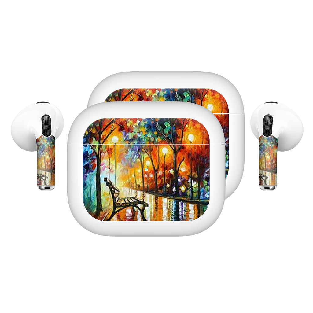 THE LONELINESS OF AUTUMN by Leonid Afremov AirPods