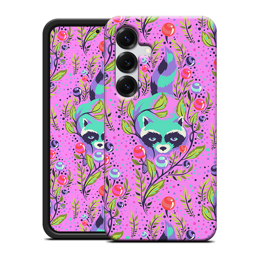 Raccoon Fuchsia Samsung Case