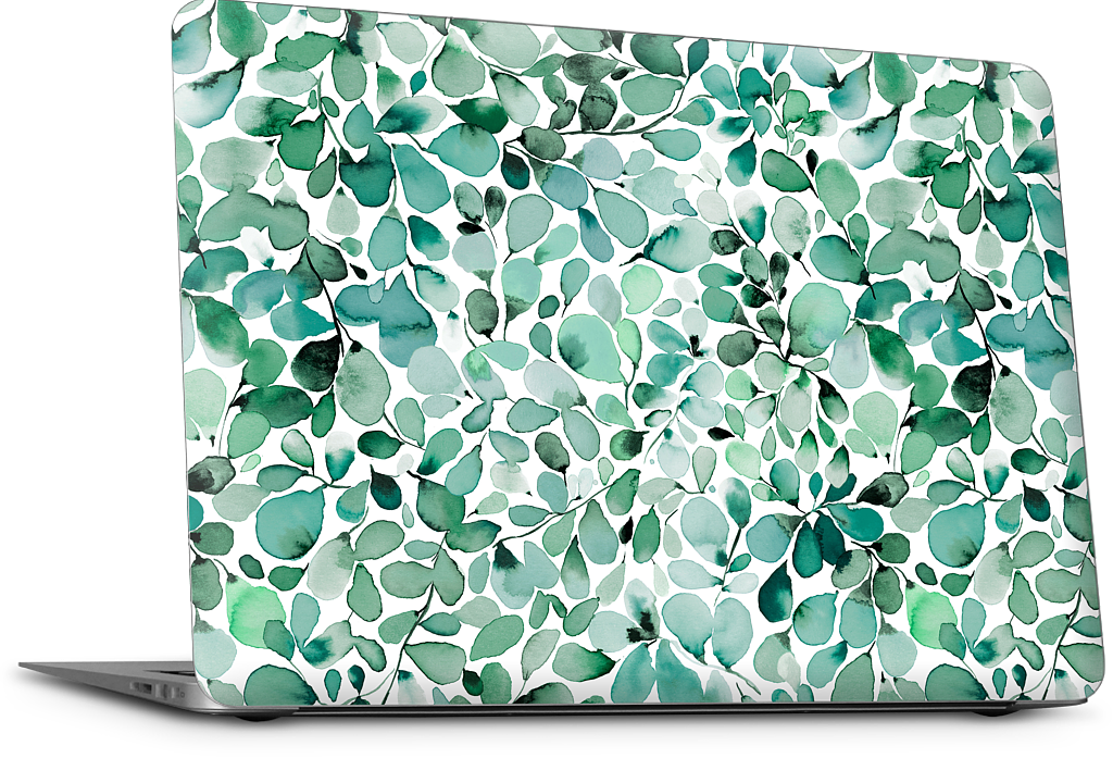 Eucalyptus Leafy Green MacBook Skin