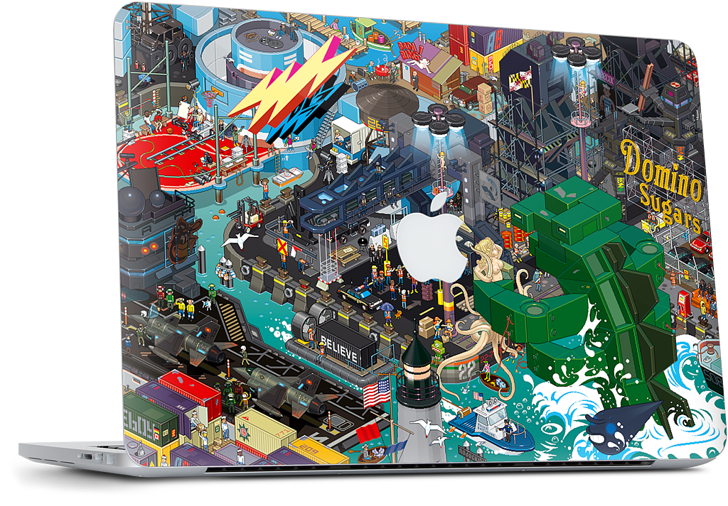 Baltimore Docks MacBook Skin