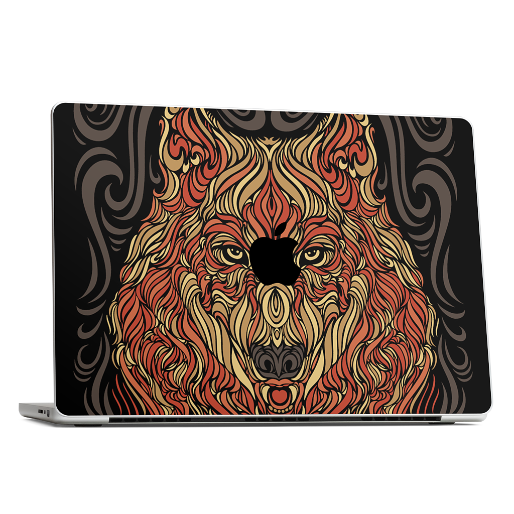 The Lone Wolf MacBook Skin