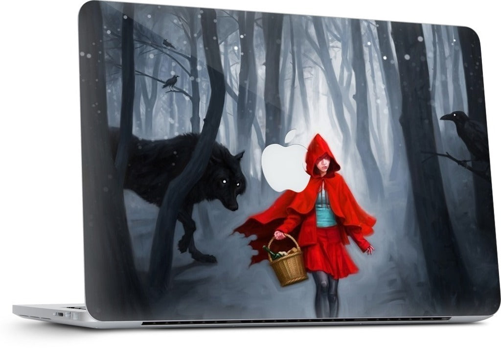 Little Red Riding Hood MacBook Skin