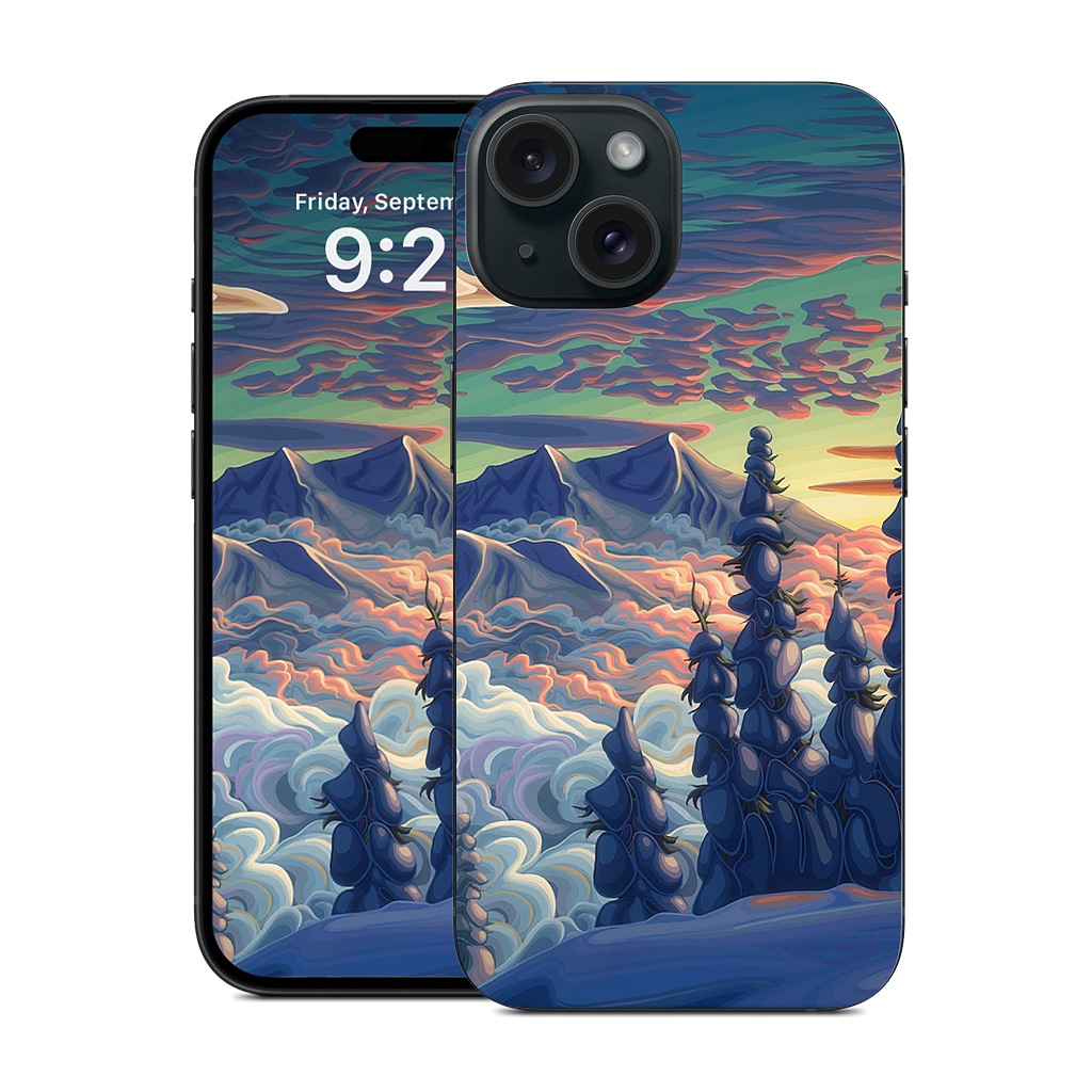Mountains In My Mind iPhone Skin