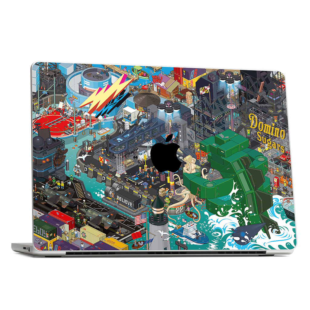 Baltimore Docks MacBook Skin