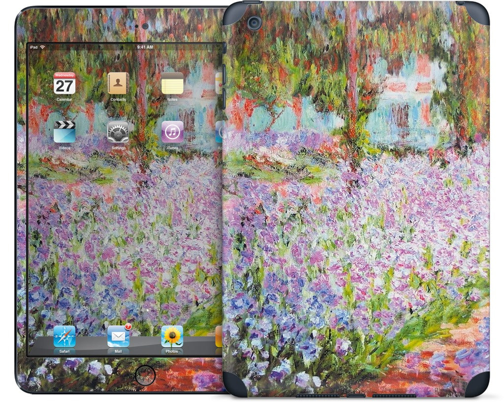 Artist's Garden at Giverny iPad Skin