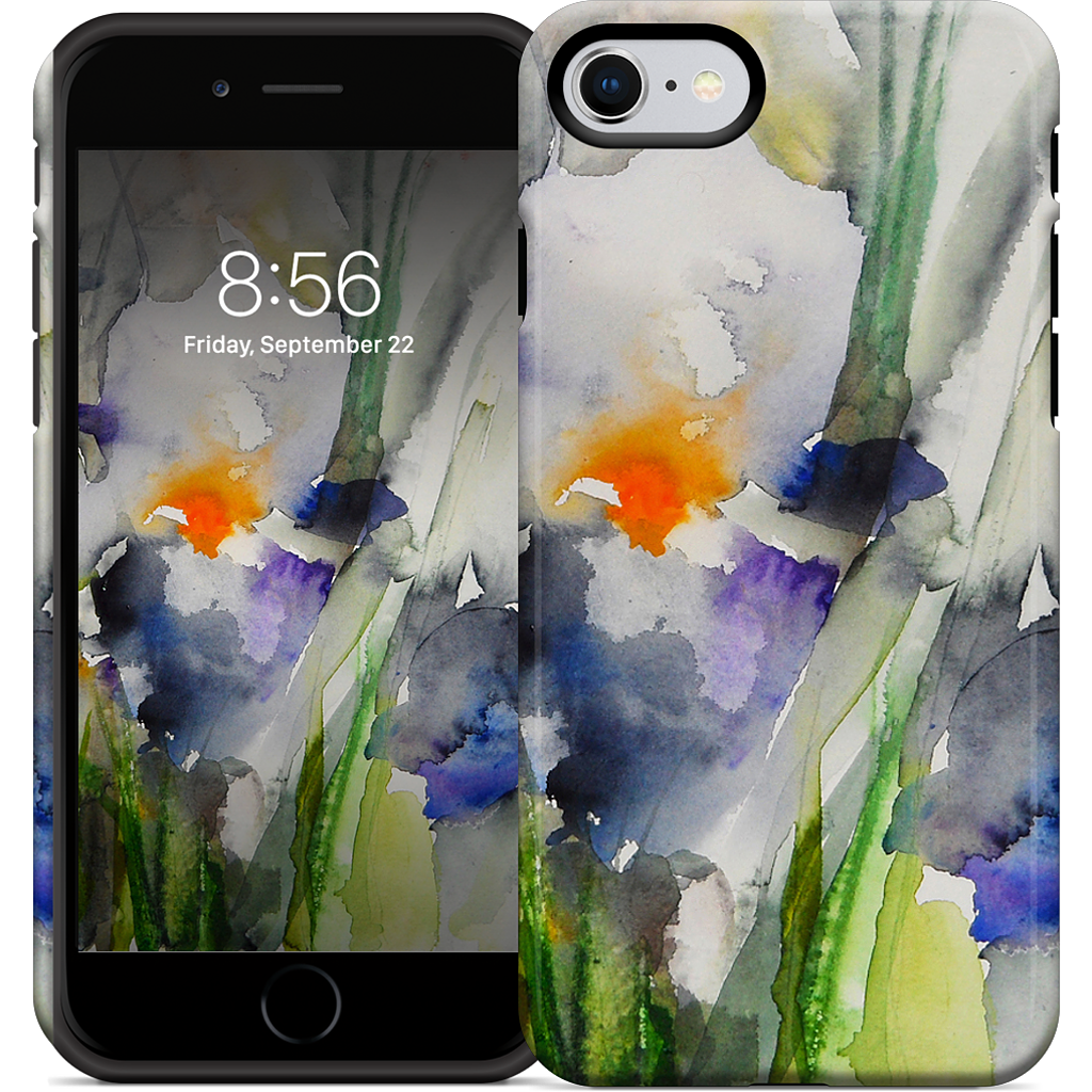 Blue Irises iPhone Case