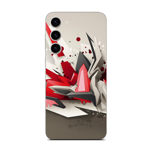 Red Metal Samsung Skin