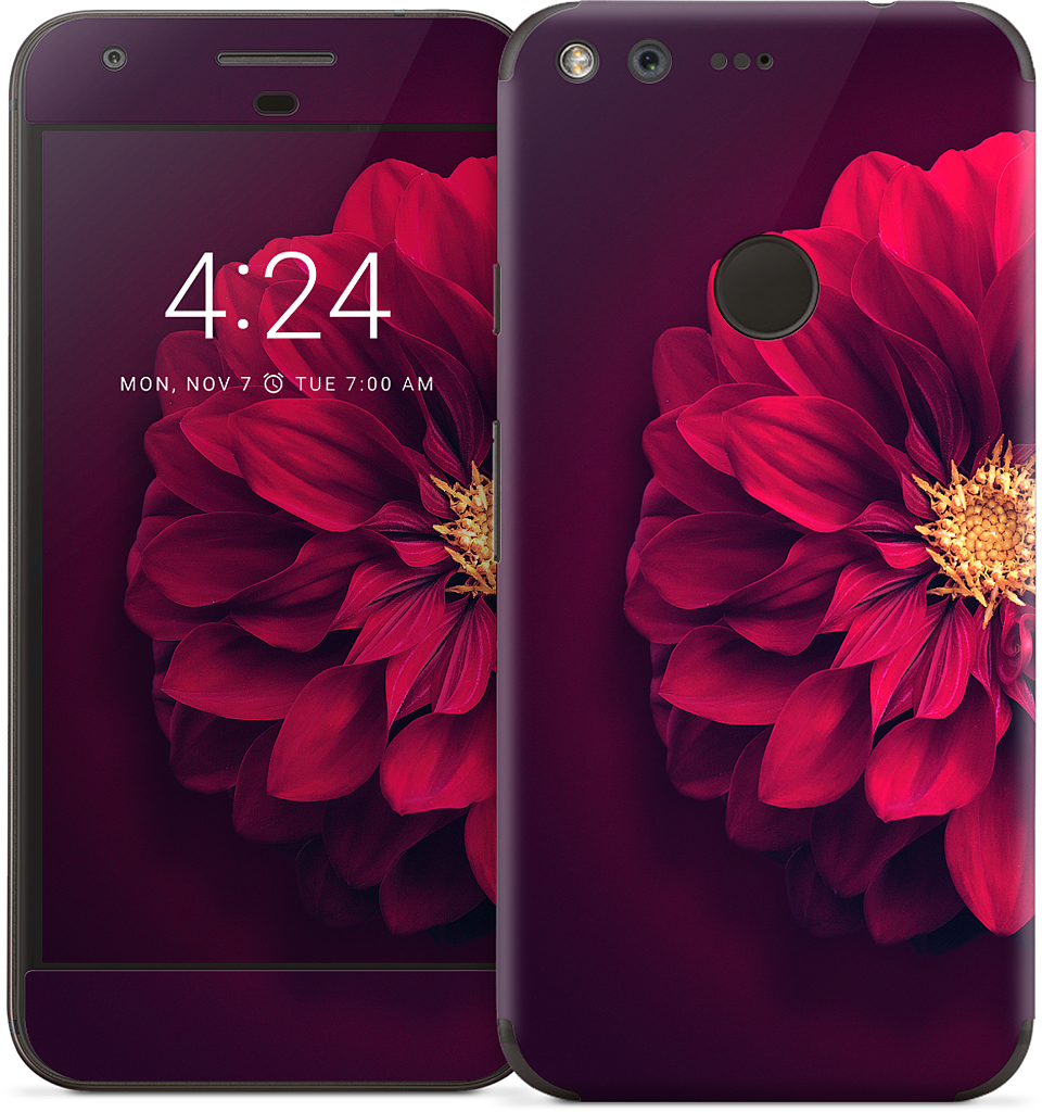 Red Bloom Google Phone